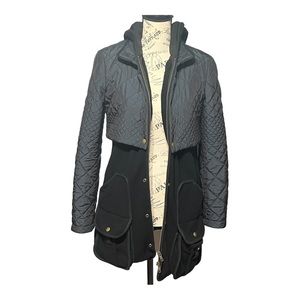 Women's Quilted Black Jacket